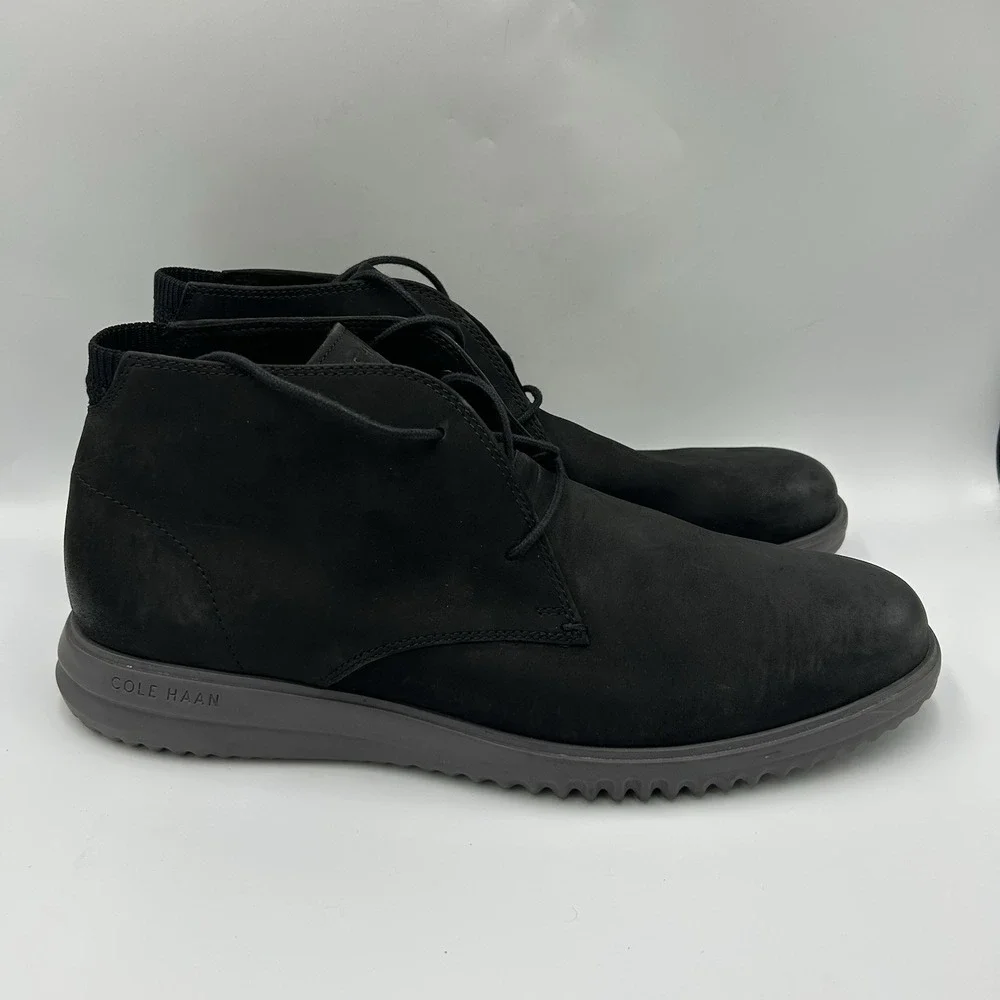 Cole‎ Haan Grand+ Chukka Nubuck Leather Boots Size 13M